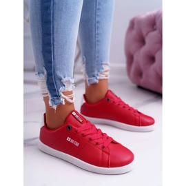Adidași pentru femei Big Star Red DD274220 roșu 2