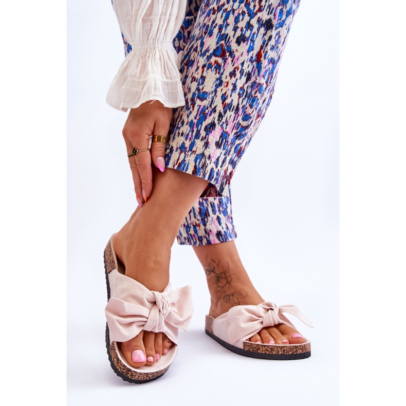 PS1 Papuci Bej Femei Cu Plecă Wendy Cork 2 PS1 Papuci Bej Femei Cu Plecă Wendy Cork 2