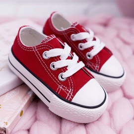 FRROCK Adidași clasici pentru copii roșii Filemon roșu 1