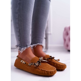 Mocasini de damă Lu Boo Comfortable Camel Plummy maro 1 Mocasini de damă Lu Boo Comfortable Camel Plummy maro 1