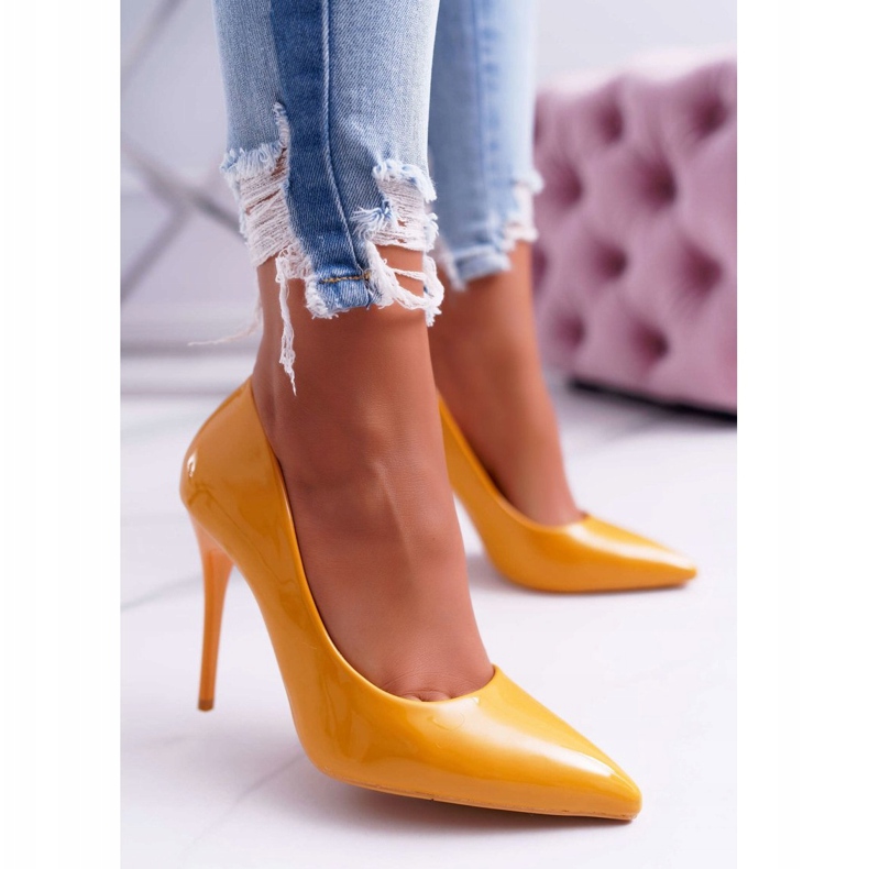 PS1 Tocuri înalte pentru femei Yellow Yanna galben 1
