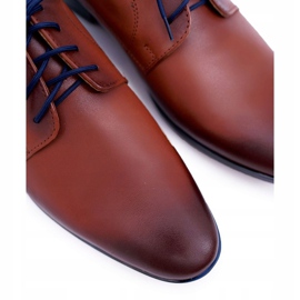 Mario Boschetti Pantofi eleganți din piele pentru bărbați în Menelaos maro 2