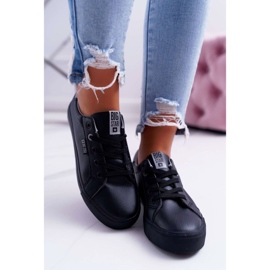 Adidași pentru femei Big Star Black EE274314 negru 2
