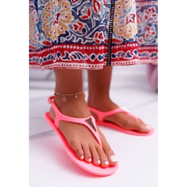 HV Sandale de damă Orange Storm portocale 1