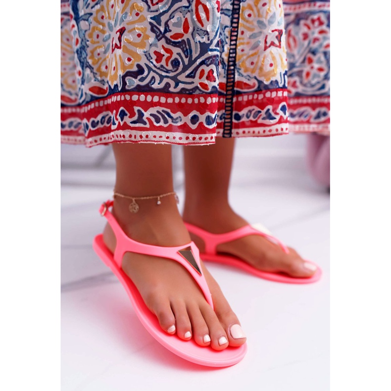 HV Sandale de damă Orange Storm portocale 1