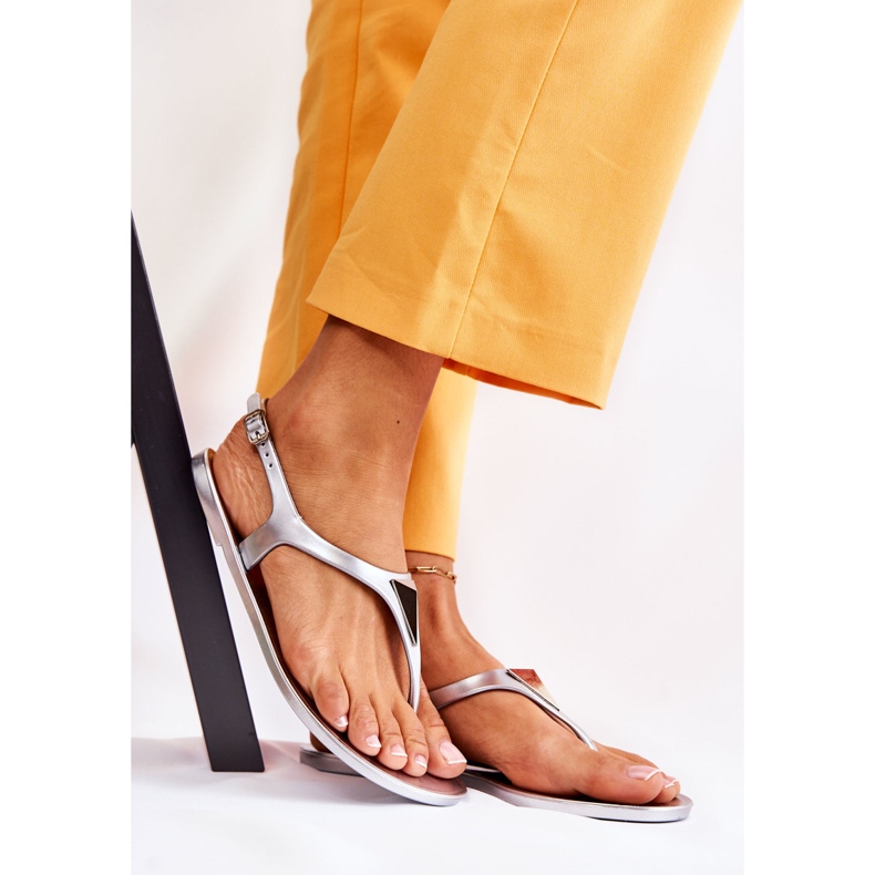 HV Sandale pentru femei Storm Silver gri 2