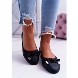 EVE Balerini negri eleganți LaDonna pentru femei negru 2