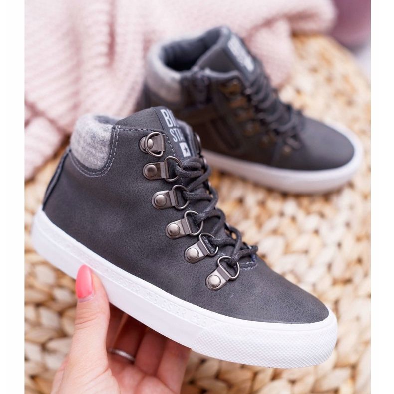 Încălțăminte pentru copii Băieți Adidași Big Star Grey EE374040 gri 1