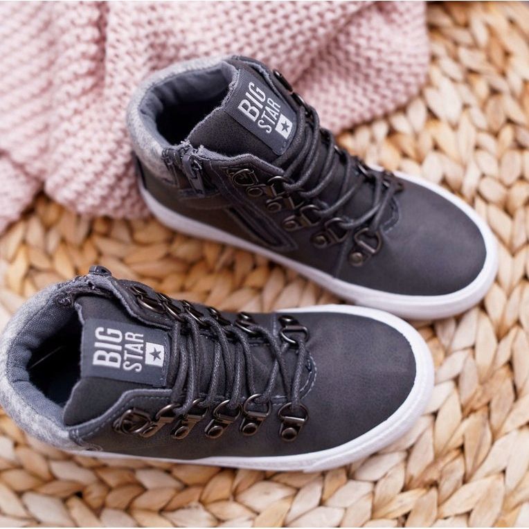 Încălțăminte pentru copii Băieți Adidași Big Star Grey EE374040 gri 2