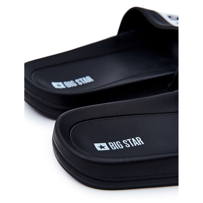 Papuci pentru bărbați Big Star Rubber Black DD174699 negru 1