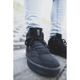 Încălțăminte sport pentru bărbați Big Star High Black EE174433 negru 2