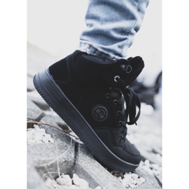 Încălțăminte sport pentru bărbați Big Star High Black EE174433 negru 1