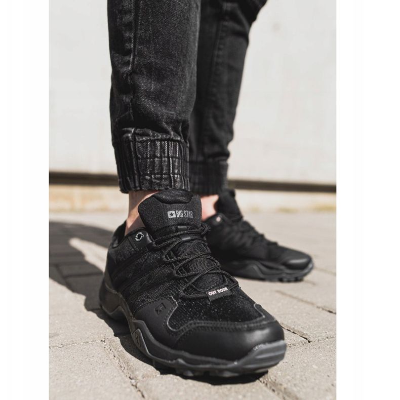 Încălțăminte de exterior pentru bărbați Big Star Trekking Negru EE174456 1