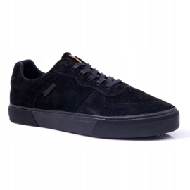 Adidași pentru bărbați Low Big Star Suede Black EE174362 negru 1 Adidași pentru bărbați Low Big Star Suede Black EE174362 negru 1
