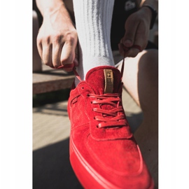 Adidași pentru bărbați Low Big Star Suede Red EE174364 roșu 1