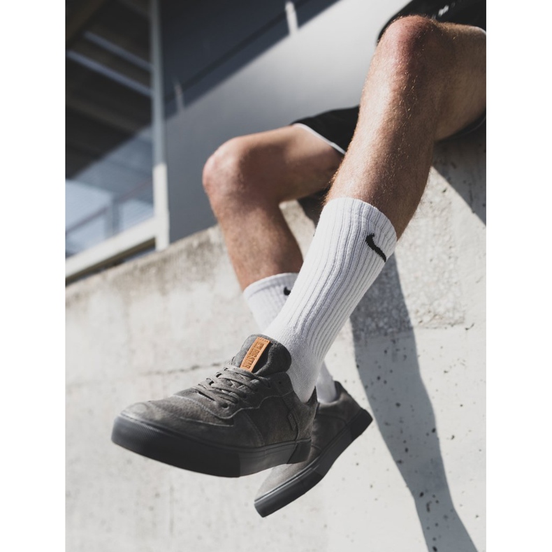 Adidași pentru bărbați Big Star Suede Grey EE174365 gri 1