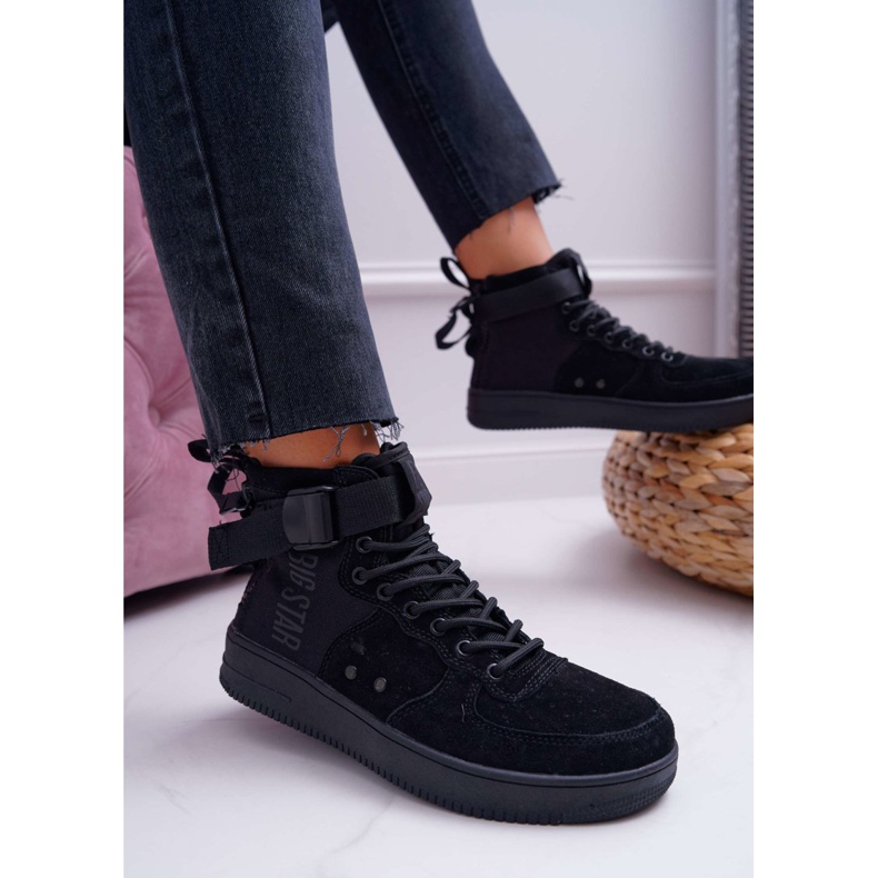 Adidași pentru femei Negru Big Star EE274662 2