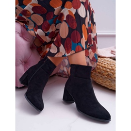 Cizme de damă cu toc înalt Sergio Leone Negru BT522 2