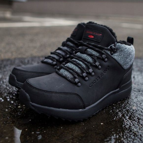 Încălțăminte de trekking pentru bărbați Cross Jeans Negru EE1R4113C 1