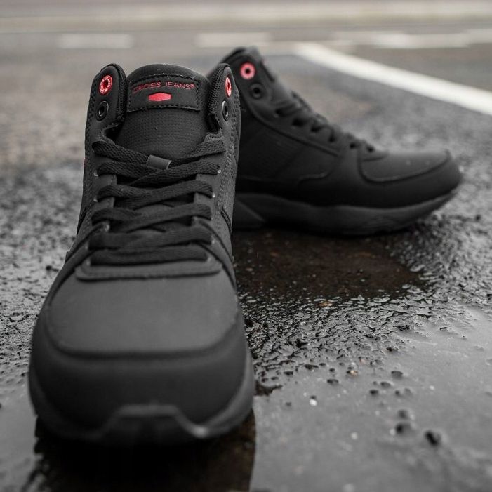 Încălțăminte de trekking pentru bărbați Cross Jeans Negru EE1R4121C 2