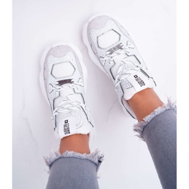 Pantofi sport pentru femei Big Star de Daniel Lopez White FF274430 alb multicolor 1