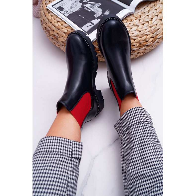 HAN Ghete de damă Cizme Jodhpur Red Erasers Red Superpower roșu 1 HAN Ghete de damă Cizme Jodhpur Red Erasers Red Superpower roșu 1