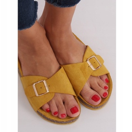 Papuci Honey Scholki 6103 Galben 1 Papuci Honey Scholki 6103 Galben 1