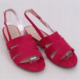 Sandale espadrile fuchsia 9291 Fuxia roz 1