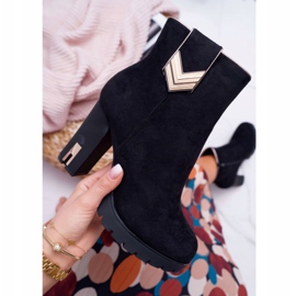 FE1 Cizme de damă pe toc piele de căldură caldă M319 Negru Midway 1 FE1 Cizme de damă pe toc piele de căldură caldă M319 Negru Midway 1