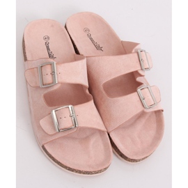Papuci roz scholki BL3100-SF Roz 2