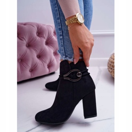 Cizme de damă pe toc înalt Piele de căprioară Tola S.Barski negru 1 Cizme de damă pe toc înalt Piele de căprioară Tola S.Barski negru 1