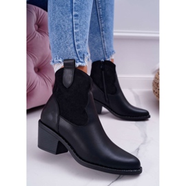 S.Barski Cizme dama negre de cowboy Barski 30-20 negru 2 S.Barski Cizme dama negre de cowboy Barski 30-20 negru 2