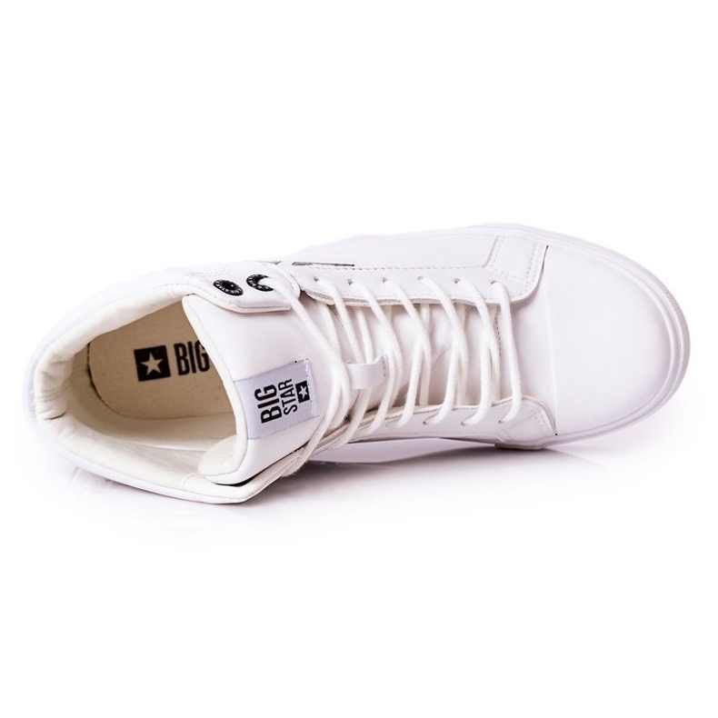 Adidași pentru bărbați Low Big Star High White EE174340 alb 1