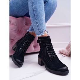 Cizme de damă Sergio Leone Negru BT705 2