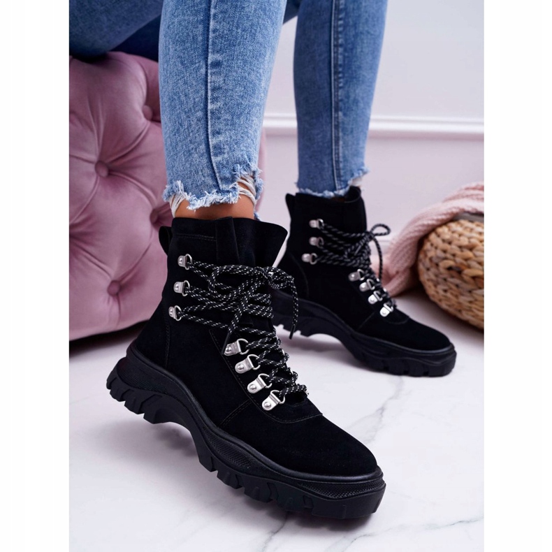 Cizme de damă Sergio Leone Negru TR729 1