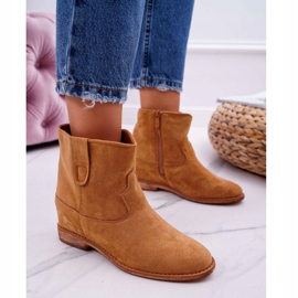 MSMG Cizme pentru femei Camel Evana maro 1 MSMG Cizme pentru femei Camel Evana maro 1