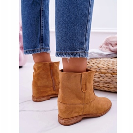 MSMG Cizme pentru femei Camel Evana maro 2 MSMG Cizme pentru femei Camel Evana maro 2