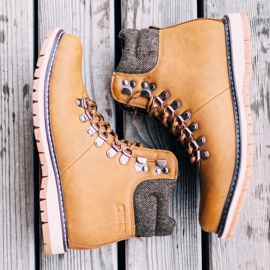 Trappers pentru bărbați Big Star Camel EE174402 maro 1