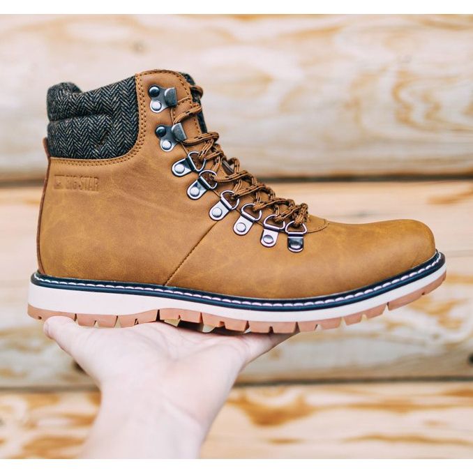 Trappers pentru bărbați Big Star Camel EE174402 maro 2