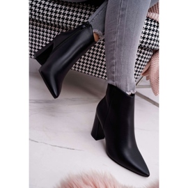 SEA Cizme de damă pe toc în Spitz Felino negru 2 SEA Cizme de damă pe toc în Spitz Felino negru 2
