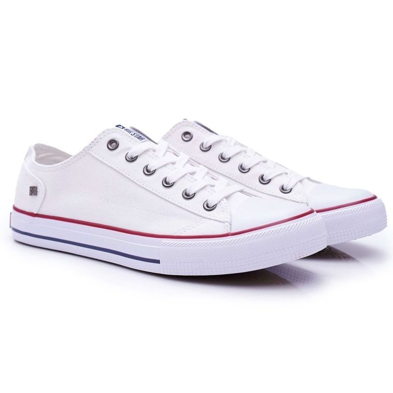 Adidași pentru bărbați Low Big Star White DD174271 alb 1