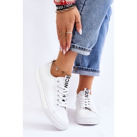 SEA Adidași clasici de culoare albă pentru femei 1