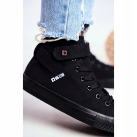 Adidași pentru femei Big Star Black FF274578 negru 1