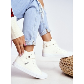 Adidași pentru femei Big Star White FF274579 alb 1