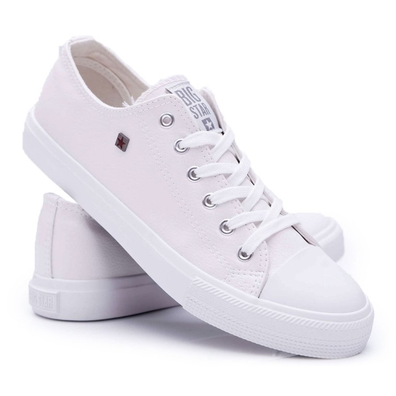 Adidași pentru bărbați Low Big Star White V174347 alb 1
