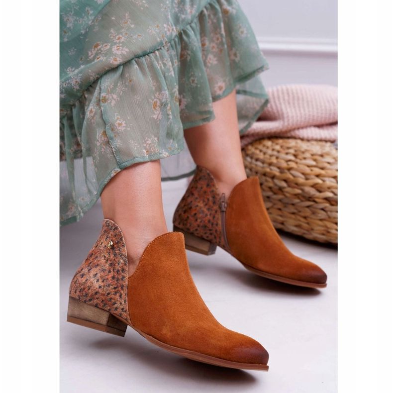 Cizme plate pentru femei Maciejka Spring Leather Red 04091-49 maro 1 Cizme plate pentru femei Maciejka Spring Leather Red 04091-49 maro 1