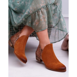 Cizme plate pentru femei Maciejka Spring Leather Red 04091-49 maro 2 Cizme plate pentru femei Maciejka Spring Leather Red 04091-49 maro 2