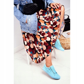 Adidași pentru femei Big Star Turquoise AA274512 verde 2