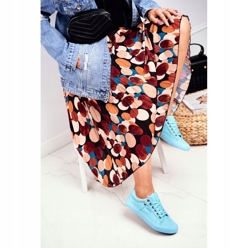 Adidași pentru femei Big Star Turquoise AA274512 verde 2