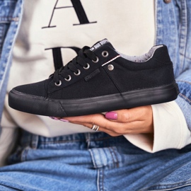 Adidași pentru femei Big Star Black AA274513 negru 1